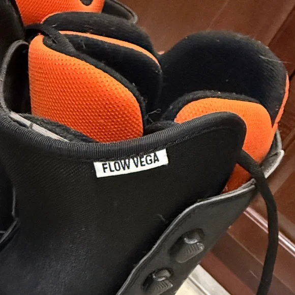 Flow Vega Snowboarding Boots – Black/Orange – Lightly Used - Picture 8 of 15
